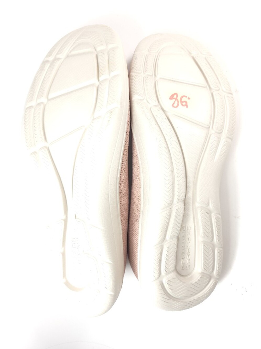 Skechers On‑the‑GO Flex Radiant Flora Blush Pink Knit Slip‑On Skimmer Sz 9 - Picture 12 of 16